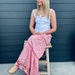 WIDE LEG PRINTED PANTS