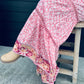 WIDE LEG PRINTED PANTS