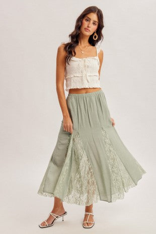 SPRING MAXI SKIRT