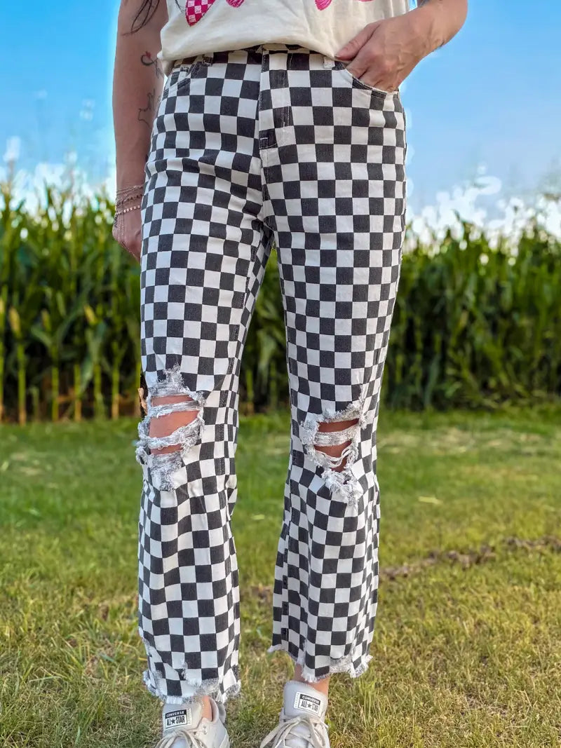 ROUND THE TRACK JEANS