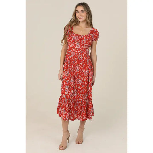 SCOOP NECK DRESS