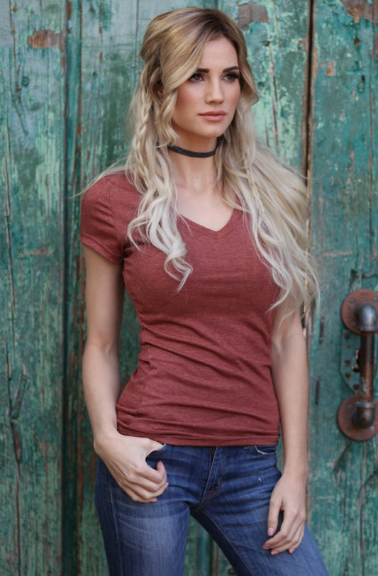 SO SOFT V-NECK SHIRT