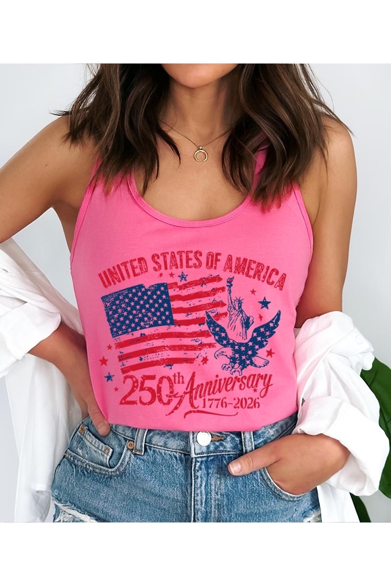 USA 250TH ANNIVERSARY PATRIOTIC TANK