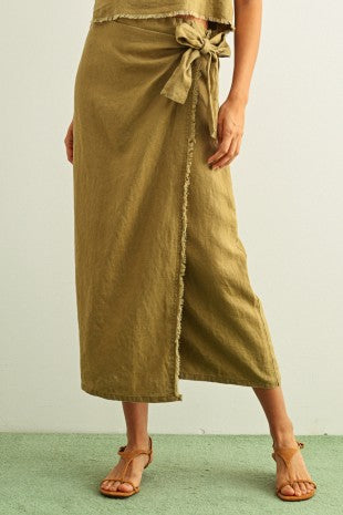 WRAPPED SKIRT