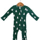 SPRUCE WAFFLE KNIT FOOTIE