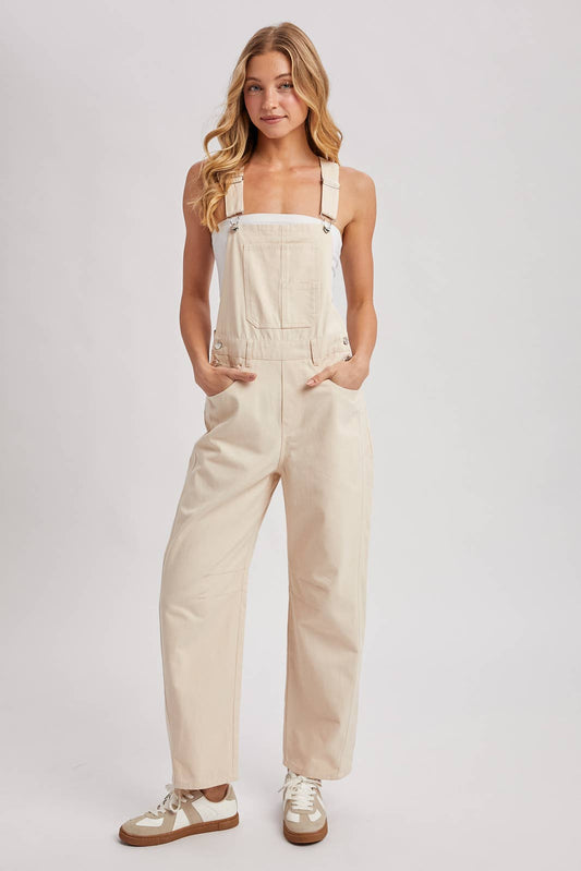 BARREL OVERALLS JUMPSUIT