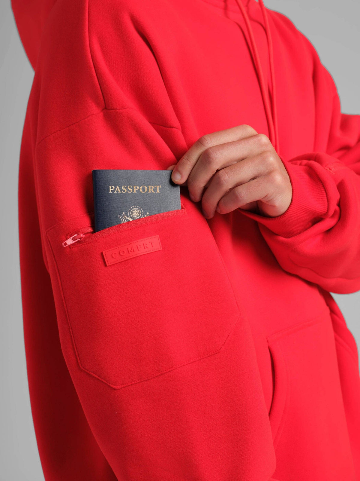 COMFRT AIRPLANE MODE TRAVEL HOODIE - MEGA