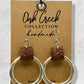 OAK CREEK STEEL EARRINGS