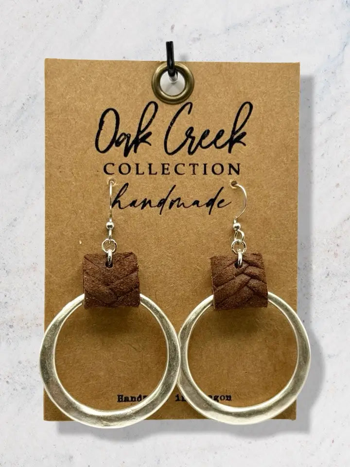 OAK CREEK STEEL EARRINGS