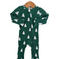 SPRUCE WAFFLE KNIT FOOTIE