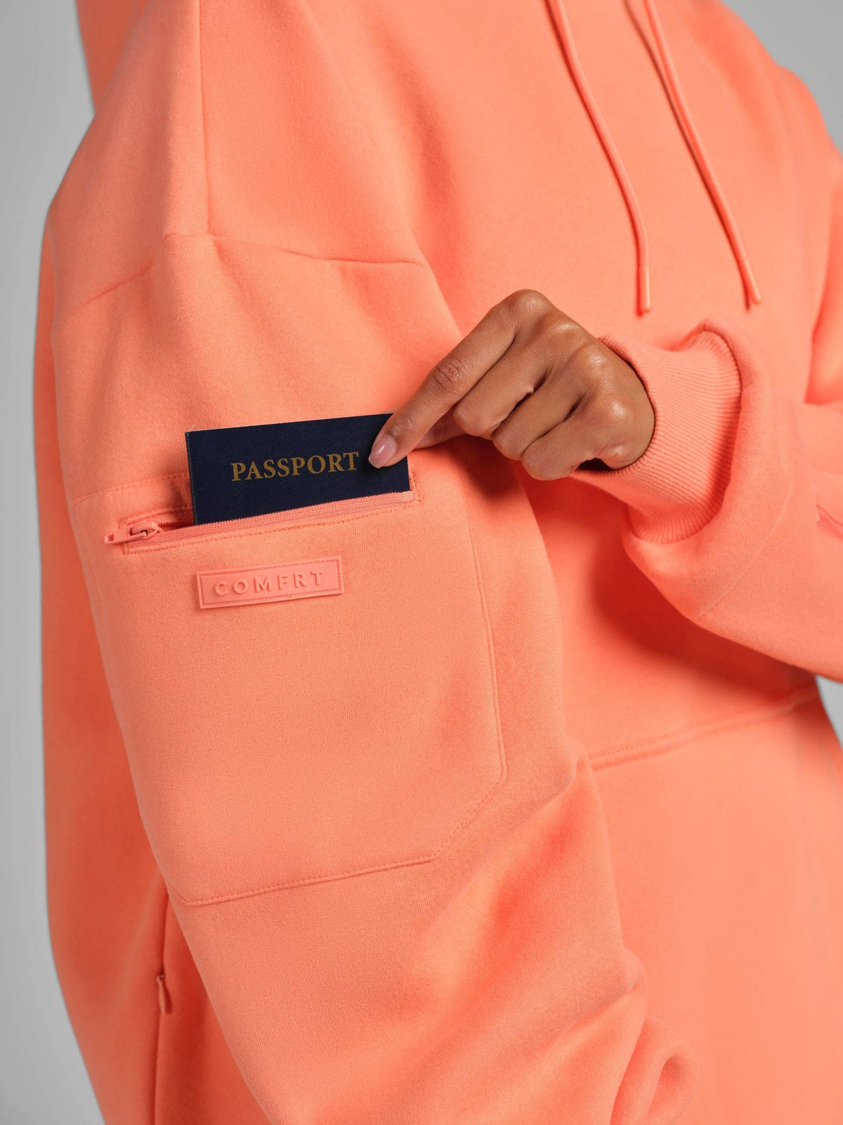 COMFRT AIRPLANE MODE TRAVEL HOODIE - MEGA