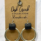 OAK CREEK STEEL EARRINGS