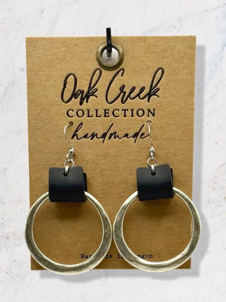 OAK CREEK STEEL EARRINGS