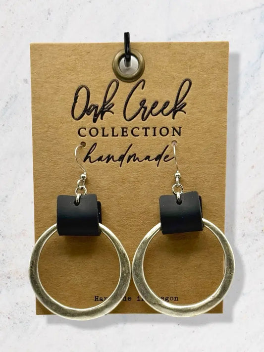 OAK CREEK STEEL EARRINGS