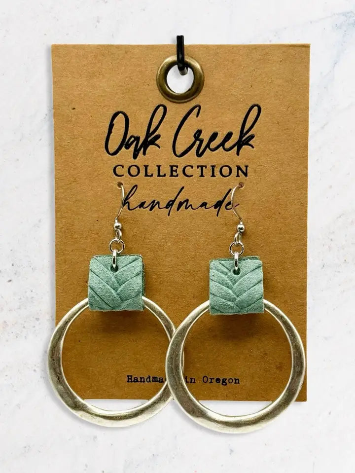OAK CREEK STEEL EARRINGS