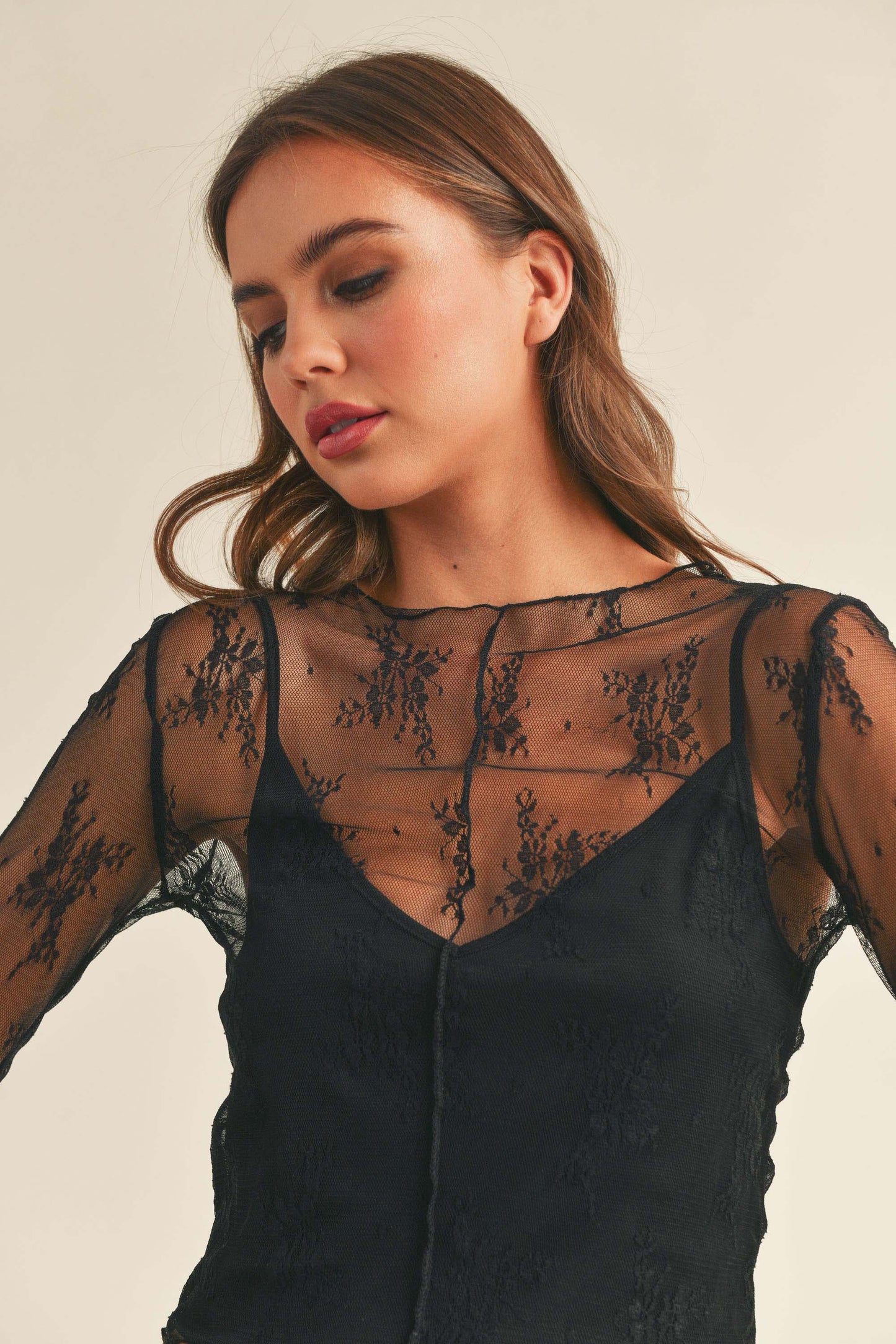 TAYLOR LACE SHIRT