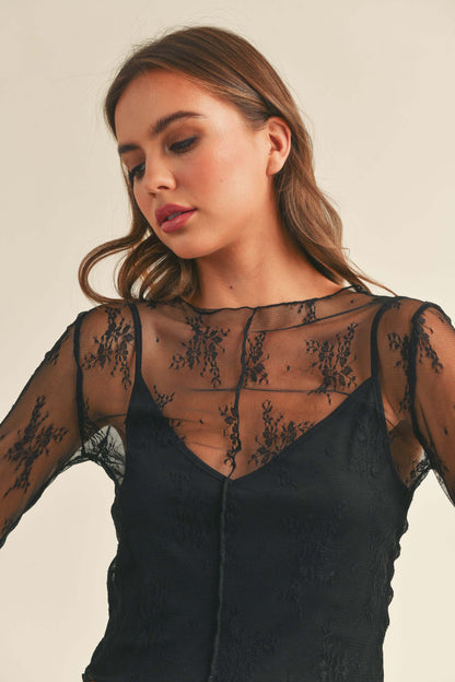 TAYLOR LACE SHIRT