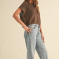 ESPRESSO MYSELF KNITTED TOP