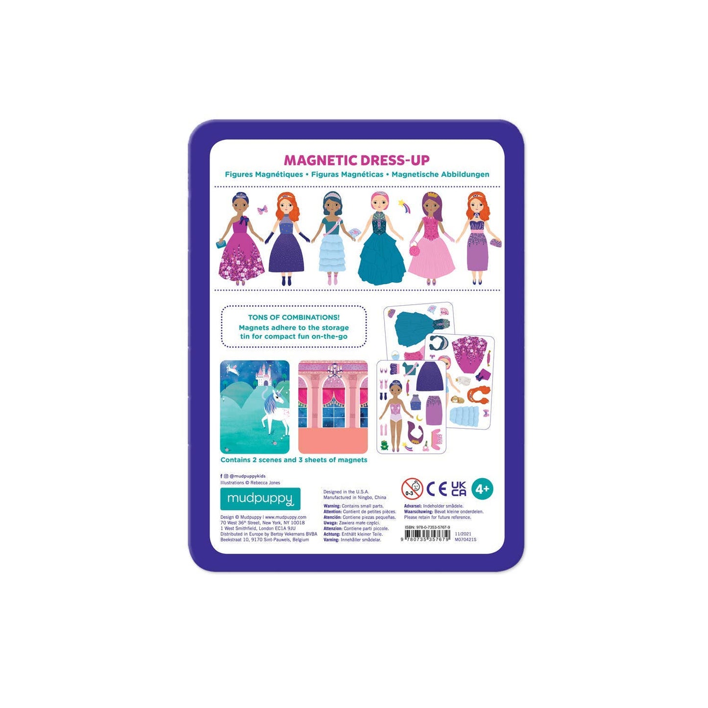 PRINCESS MAGNET DRESSUP