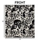 WRANGLER STRETCHY COW THROW