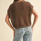 ESPRESSO MYSELF KNITTED TOP