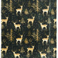 Green & Gold Travel Blanket