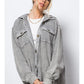 WAFFLE KNIT SHACKET