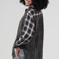MIXED UP PLAID SHACKET