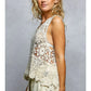 Sleeveless Crochet Top