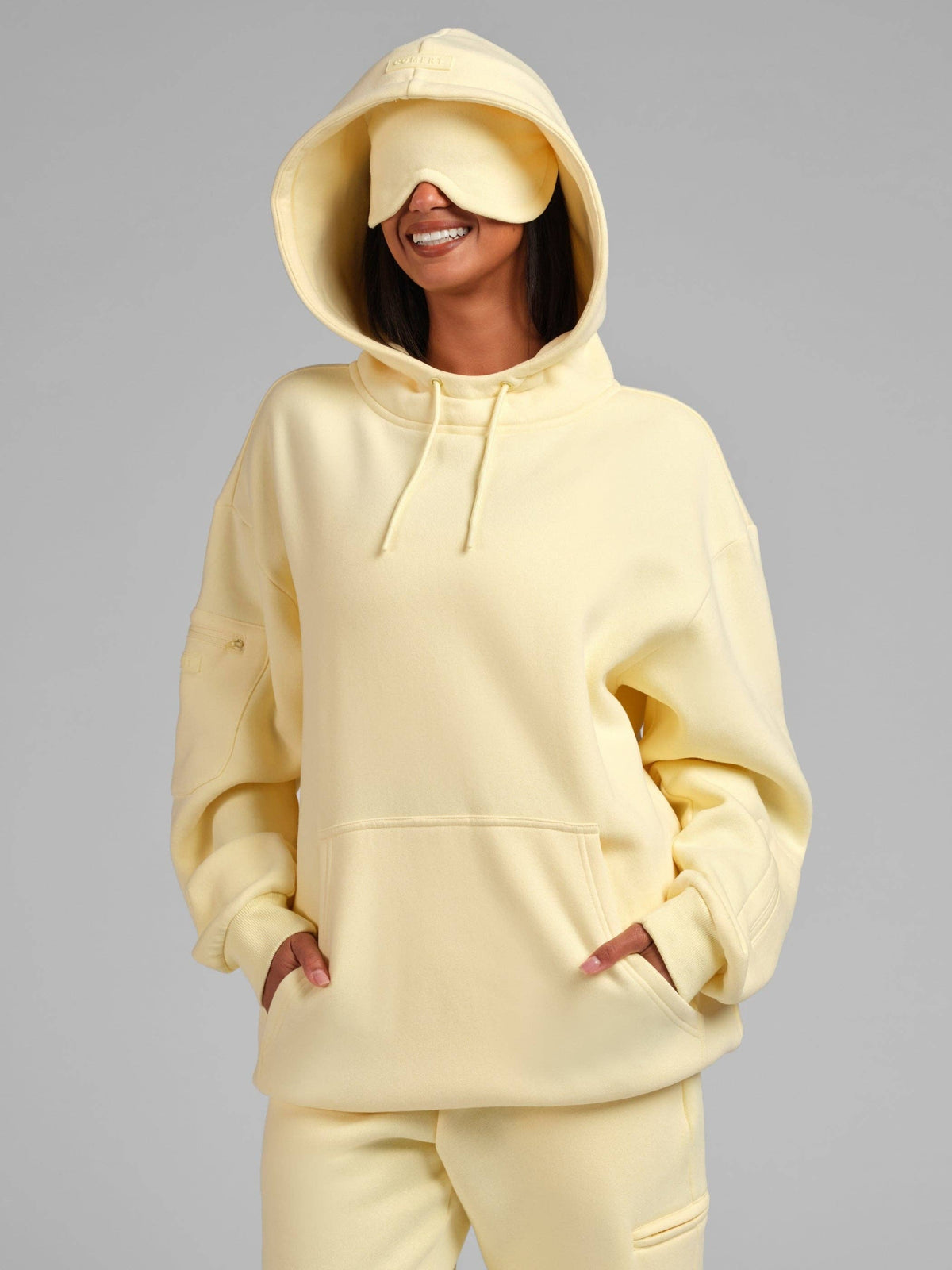 COMFRT AIRPLANE MODE TRAVEL HOODIE - MEGA
