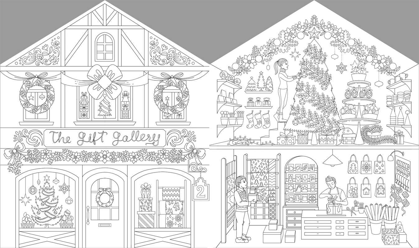 FESTIVE COLORING