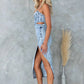 SATURDAY NIGHT DENIM DRESS