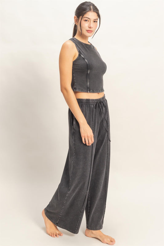 MINERAL WASH TOP AND BOTTOM SET